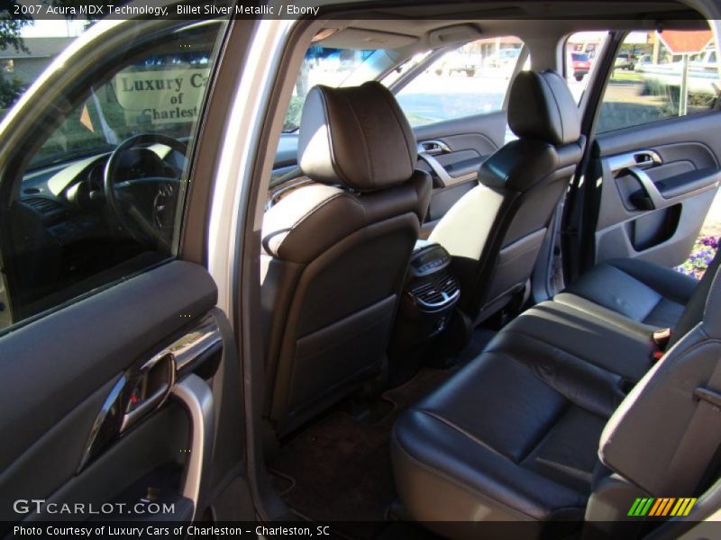 Billet Silver Metallic / Ebony 2007 Acura MDX Technology