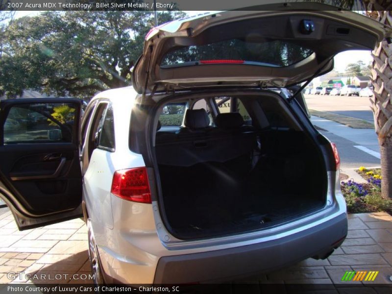 Billet Silver Metallic / Ebony 2007 Acura MDX Technology