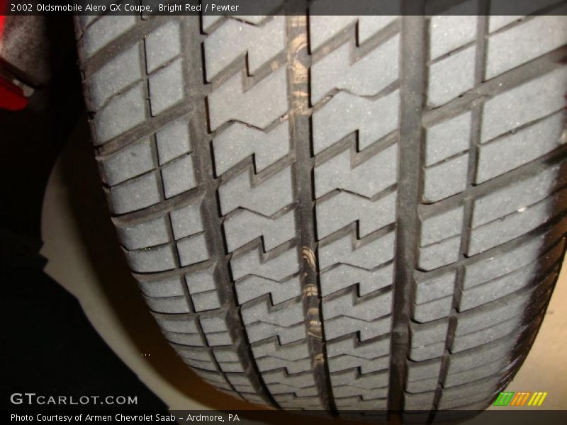 Bright Red / Pewter 2002 Oldsmobile Alero GX Coupe