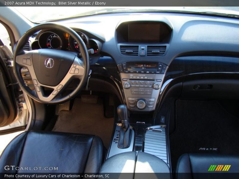 Billet Silver Metallic / Ebony 2007 Acura MDX Technology
