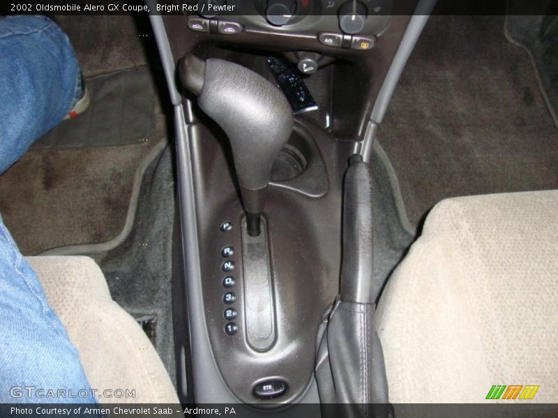  2002 Alero GX Coupe 4 Speed Automatic Shifter