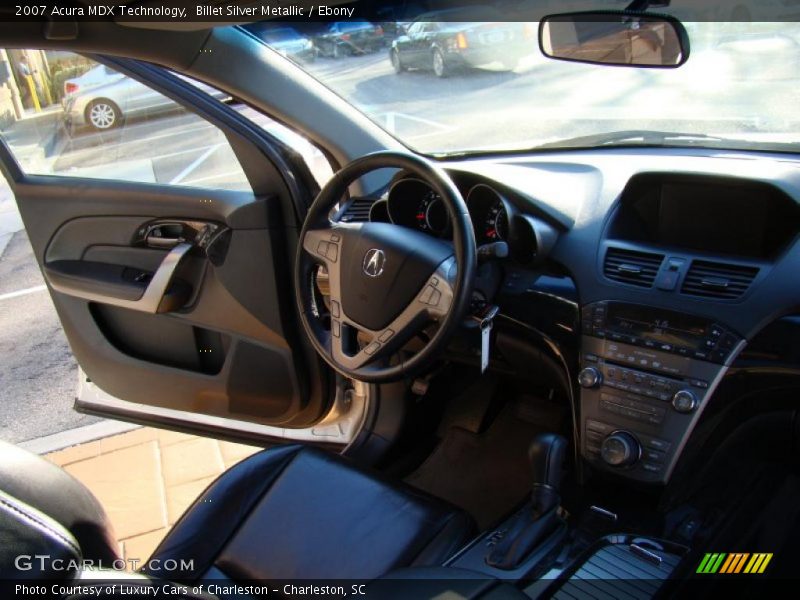 Billet Silver Metallic / Ebony 2007 Acura MDX Technology