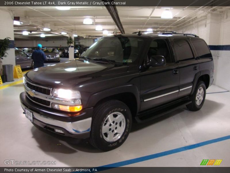Dark Gray Metallic / Gray/Dark Charcoal 2006 Chevrolet Tahoe LT 4x4
