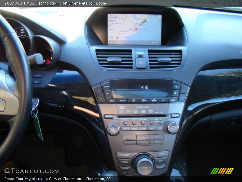 Billet Silver Metallic / Ebony 2007 Acura MDX Technology