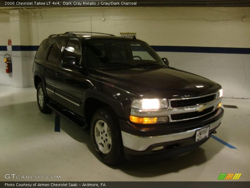 Dark Gray Metallic / Gray/Dark Charcoal 2006 Chevrolet Tahoe LT 4x4