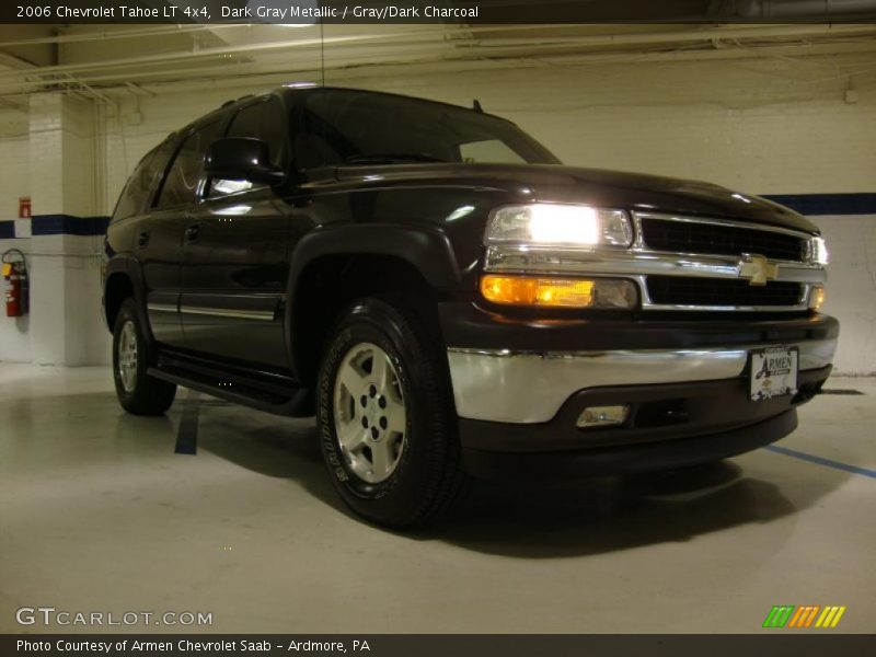 Dark Gray Metallic / Gray/Dark Charcoal 2006 Chevrolet Tahoe LT 4x4