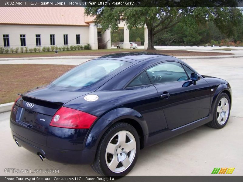 Moro Blue Pearl Effect / Aviator Grey 2002 Audi TT 1.8T quattro Coupe