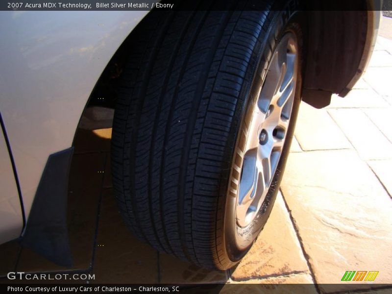 Billet Silver Metallic / Ebony 2007 Acura MDX Technology