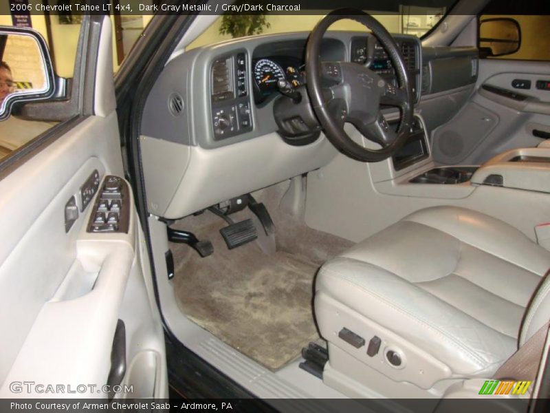 Dark Gray Metallic / Gray/Dark Charcoal 2006 Chevrolet Tahoe LT 4x4