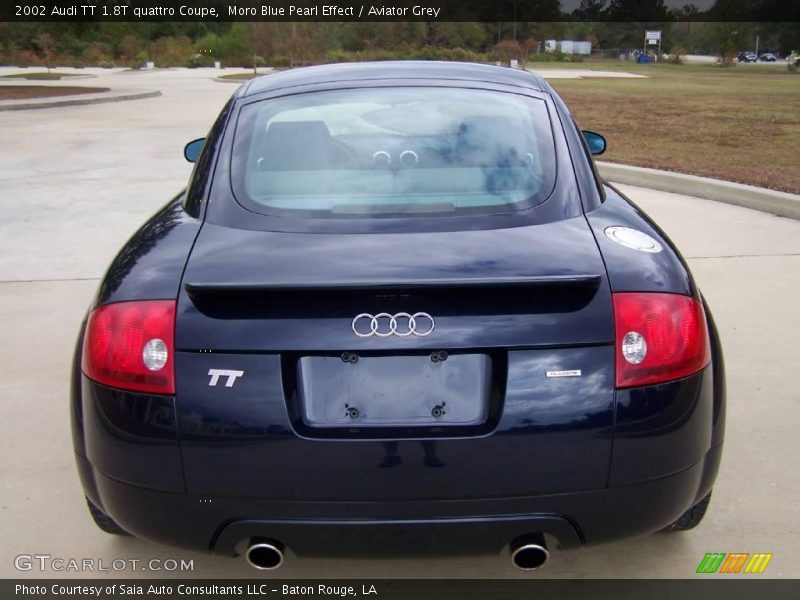 Moro Blue Pearl Effect / Aviator Grey 2002 Audi TT 1.8T quattro Coupe