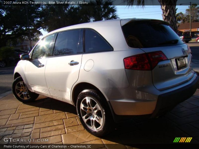 Billet Silver Metallic / Ebony 2007 Acura MDX Technology