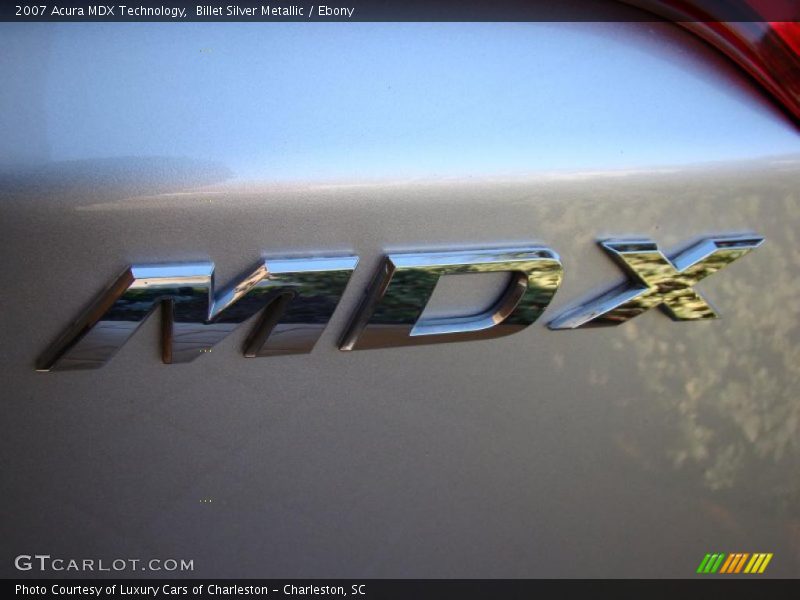 Billet Silver Metallic / Ebony 2007 Acura MDX Technology