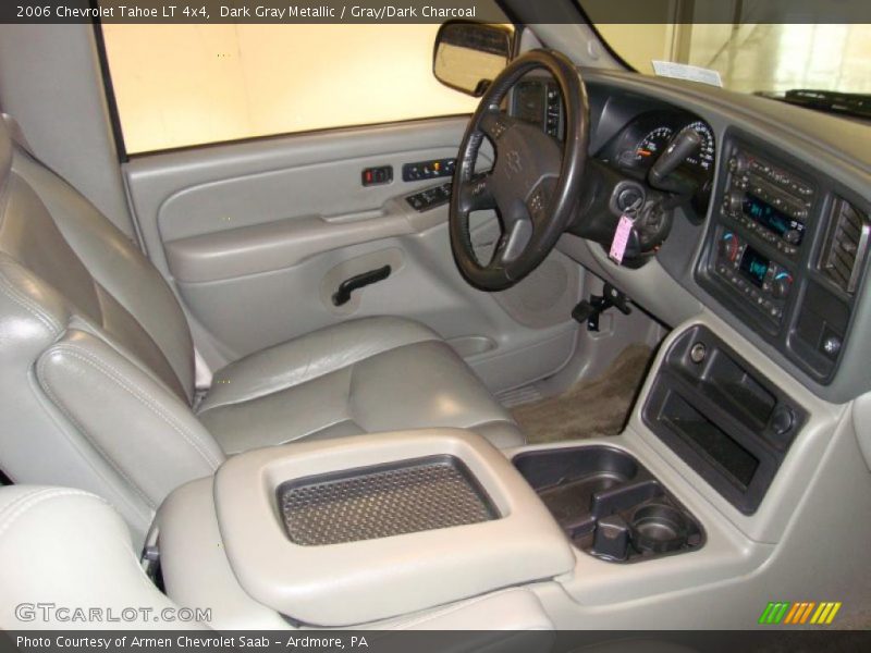 Dark Gray Metallic / Gray/Dark Charcoal 2006 Chevrolet Tahoe LT 4x4