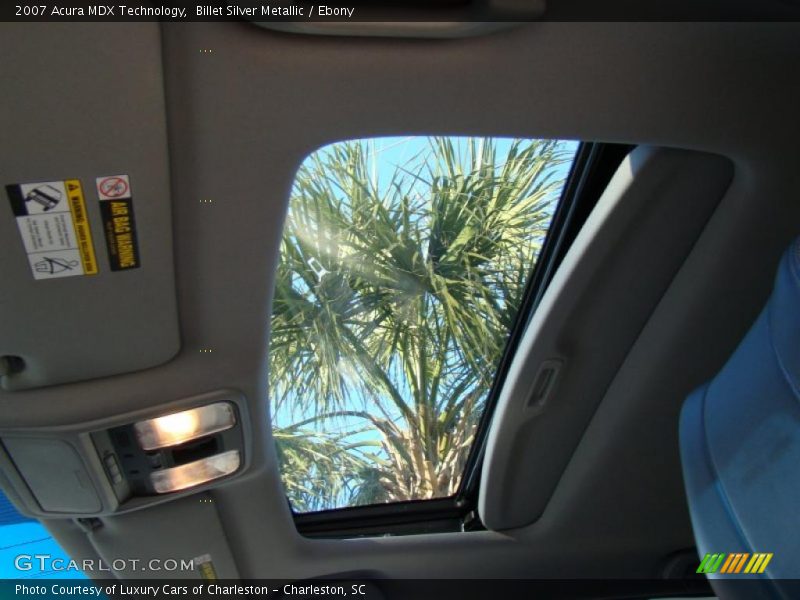 Billet Silver Metallic / Ebony 2007 Acura MDX Technology