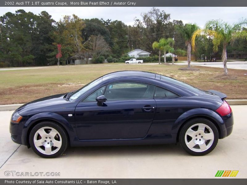 Moro Blue Pearl Effect / Aviator Grey 2002 Audi TT 1.8T quattro Coupe