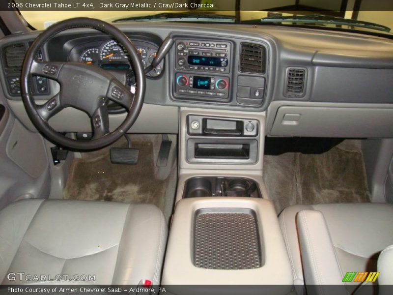 Dark Gray Metallic / Gray/Dark Charcoal 2006 Chevrolet Tahoe LT 4x4