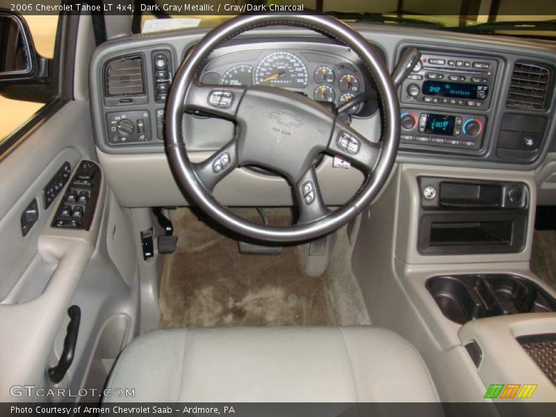 Dark Gray Metallic / Gray/Dark Charcoal 2006 Chevrolet Tahoe LT 4x4