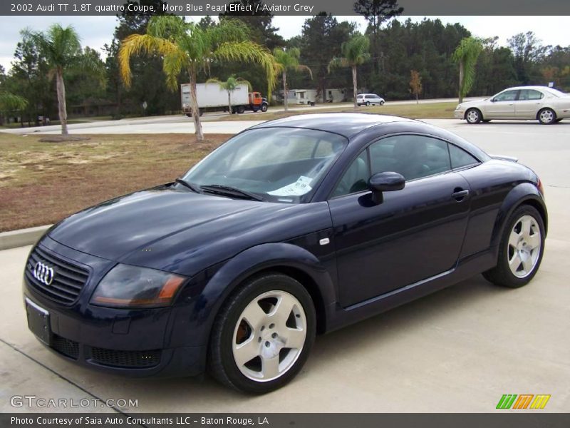 Moro Blue Pearl Effect / Aviator Grey 2002 Audi TT 1.8T quattro Coupe