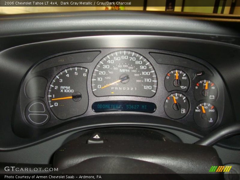 Dark Gray Metallic / Gray/Dark Charcoal 2006 Chevrolet Tahoe LT 4x4