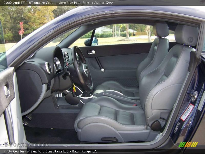 Moro Blue Pearl Effect / Aviator Grey 2002 Audi TT 1.8T quattro Coupe