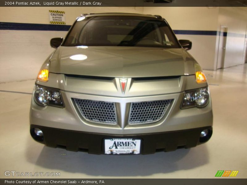 Liquid Gray Metallic / Dark Gray 2004 Pontiac Aztek
