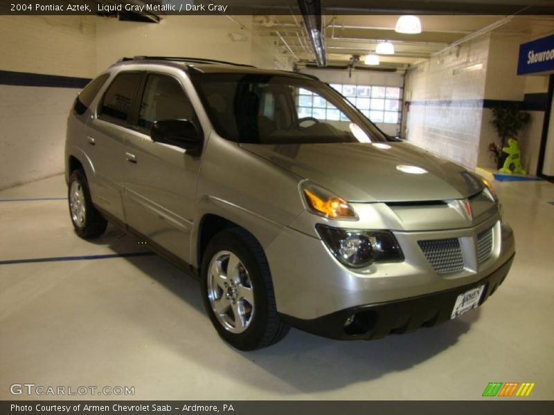 Liquid Gray Metallic / Dark Gray 2004 Pontiac Aztek