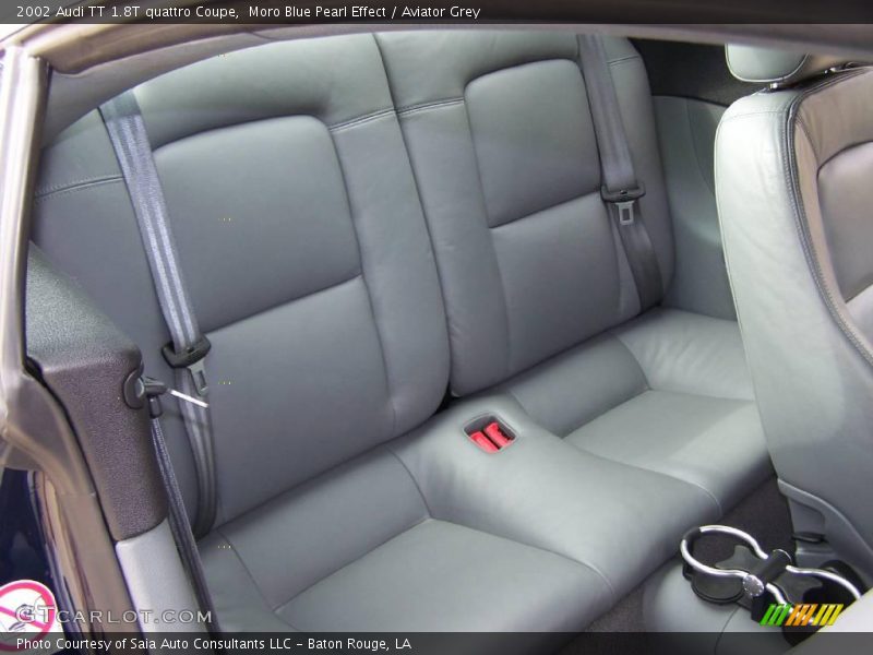 Moro Blue Pearl Effect / Aviator Grey 2002 Audi TT 1.8T quattro Coupe