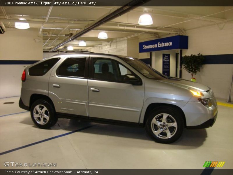 Liquid Gray Metallic / Dark Gray 2004 Pontiac Aztek