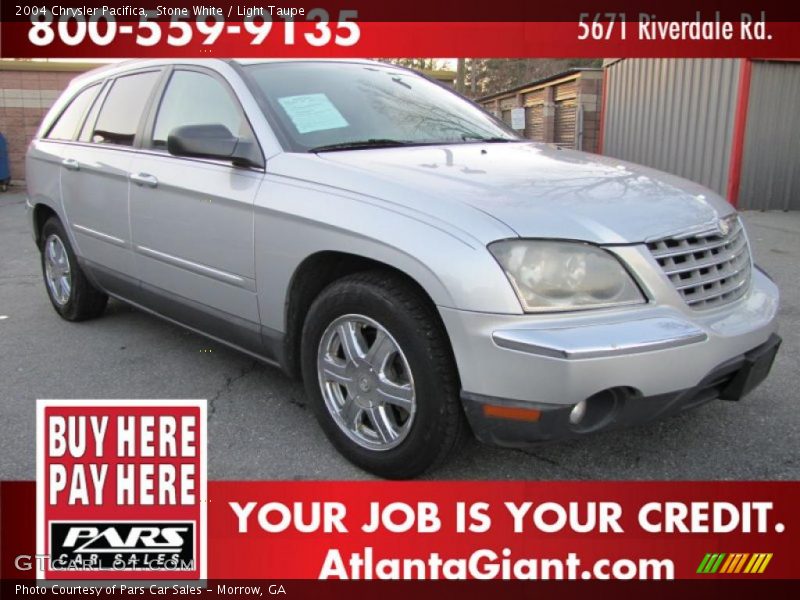 Stone White / Light Taupe 2004 Chrysler Pacifica