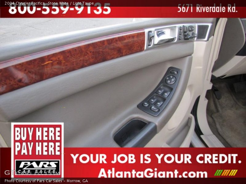 Stone White / Light Taupe 2004 Chrysler Pacifica