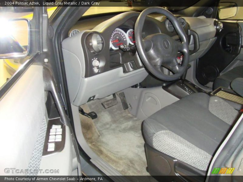 Liquid Gray Metallic / Dark Gray 2004 Pontiac Aztek