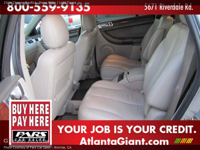 Stone White / Light Taupe 2004 Chrysler Pacifica