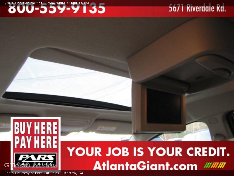 Stone White / Light Taupe 2004 Chrysler Pacifica
