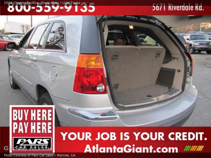Stone White / Light Taupe 2004 Chrysler Pacifica
