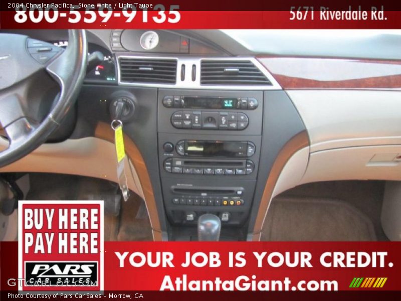 Stone White / Light Taupe 2004 Chrysler Pacifica