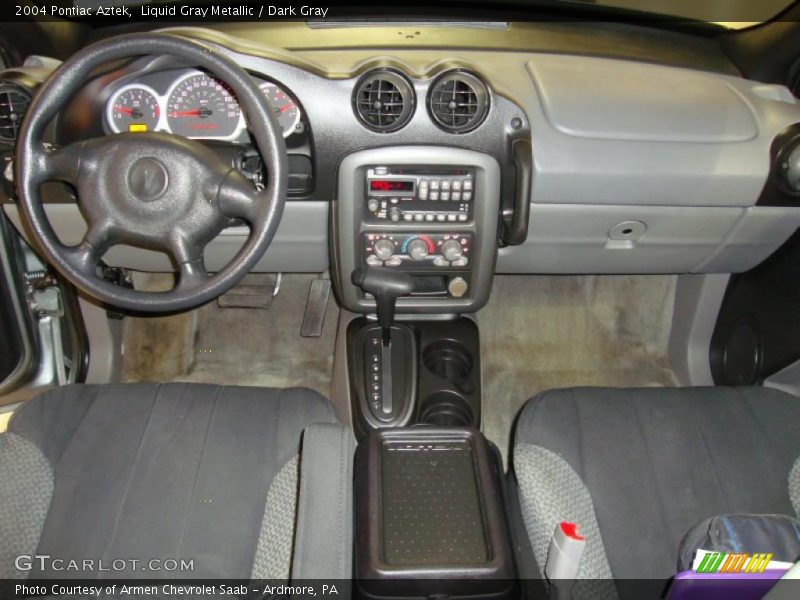 Dashboard of 2004 Aztek 