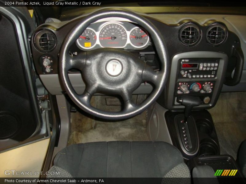 Liquid Gray Metallic / Dark Gray 2004 Pontiac Aztek