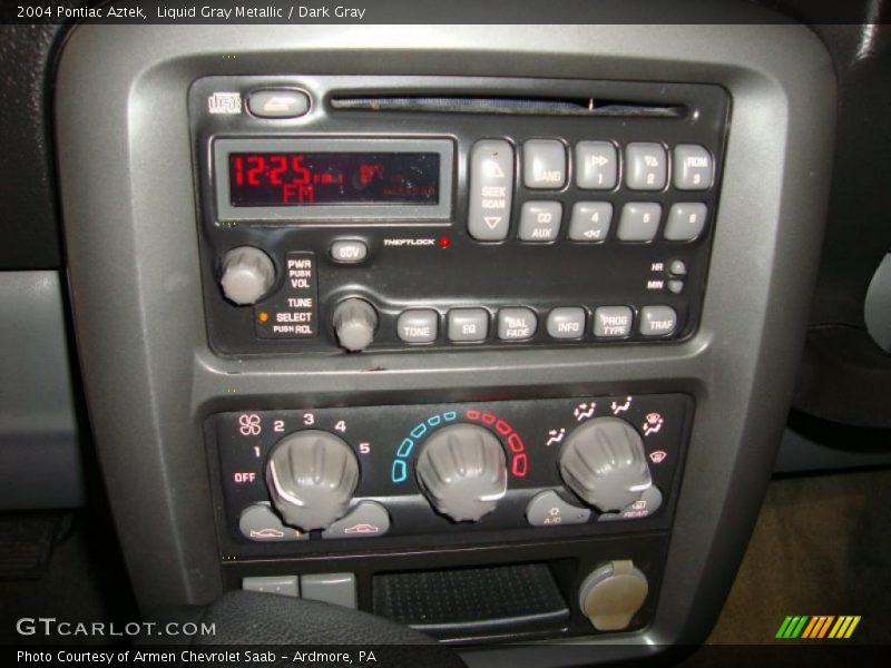 Controls of 2004 Aztek 