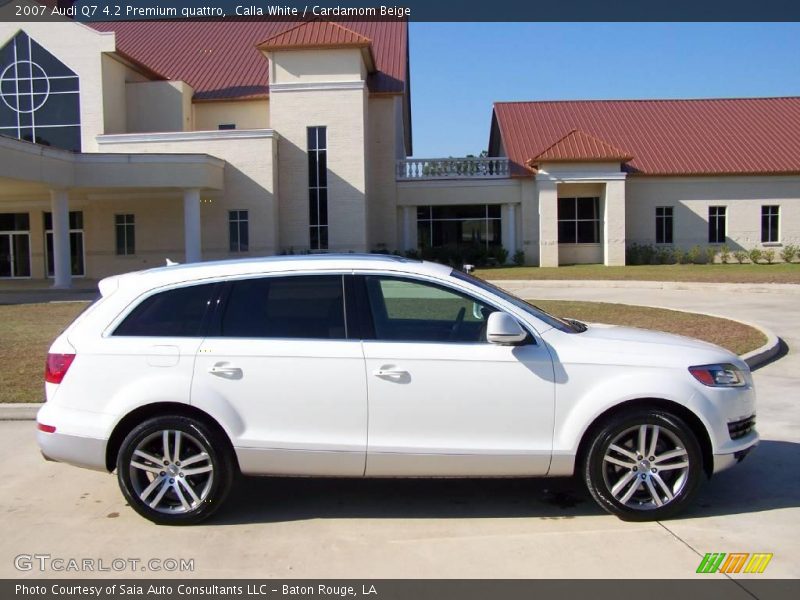 Calla White / Cardamom Beige 2007 Audi Q7 4.2 Premium quattro