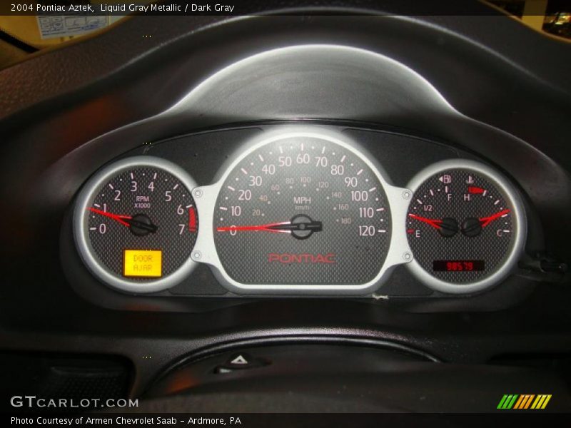  2004 Aztek   Gauges