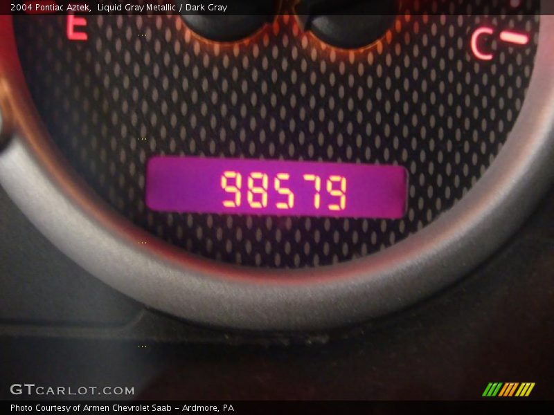 Liquid Gray Metallic / Dark Gray 2004 Pontiac Aztek