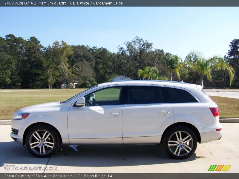 Calla White / Cardamom Beige 2007 Audi Q7 4.2 Premium quattro