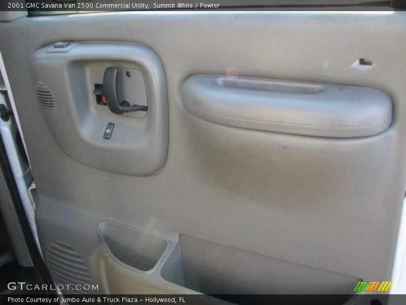 Summit White / Pewter 2001 GMC Savana Van 2500 Commercial Utility
