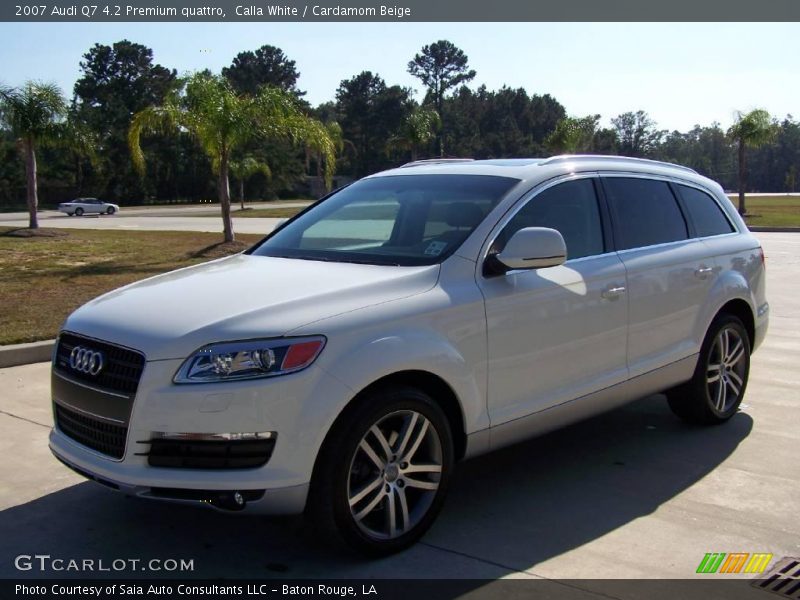 Calla White / Cardamom Beige 2007 Audi Q7 4.2 Premium quattro