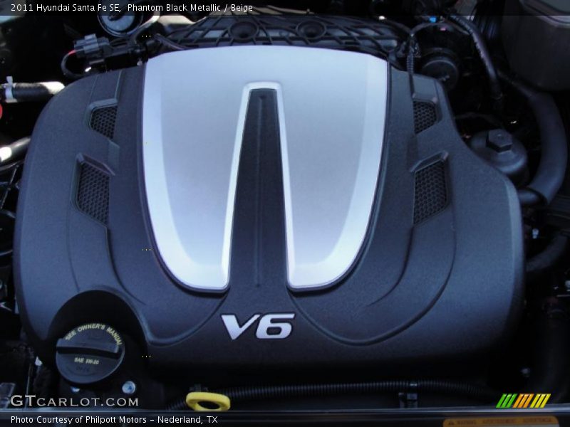  2011 Santa Fe SE Engine - 3.5 Liter DOHC 24-Valve VVT V6