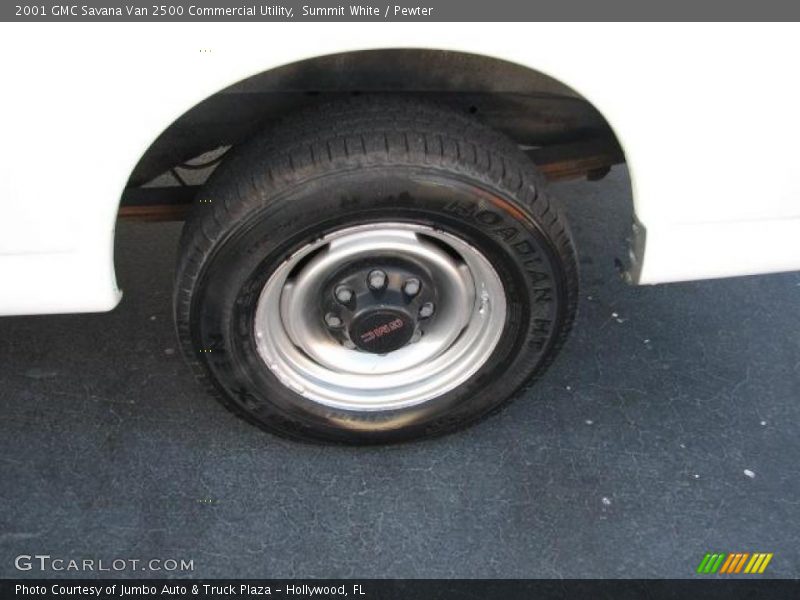 Summit White / Pewter 2001 GMC Savana Van 2500 Commercial Utility
