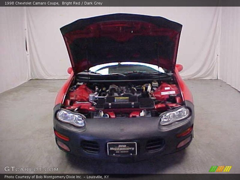 Bright Red / Dark Grey 1998 Chevrolet Camaro Coupe
