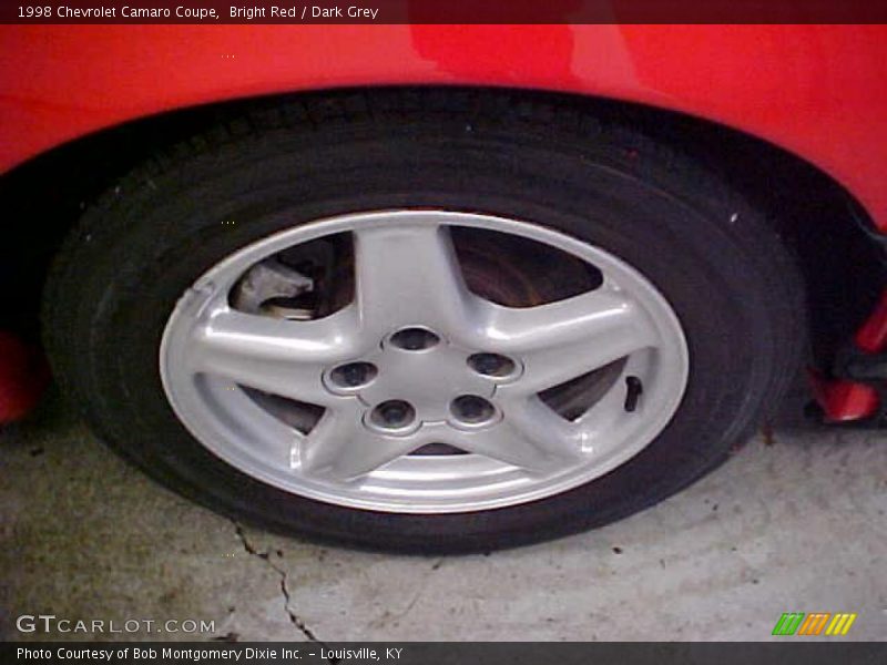 Bright Red / Dark Grey 1998 Chevrolet Camaro Coupe