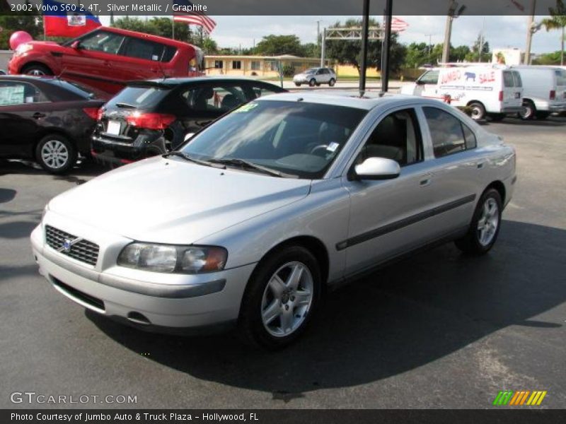 Silver Metallic / Graphite 2002 Volvo S60 2.4T