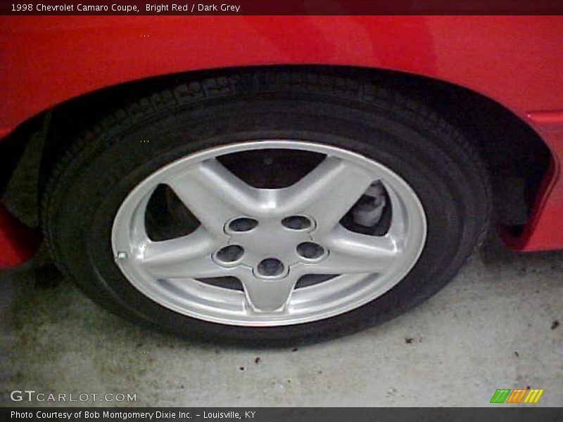 Bright Red / Dark Grey 1998 Chevrolet Camaro Coupe